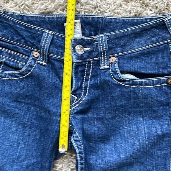 True Religion RN#112790 Low Rise Strait Leg Jeans size 28 - Picture 12 of 16